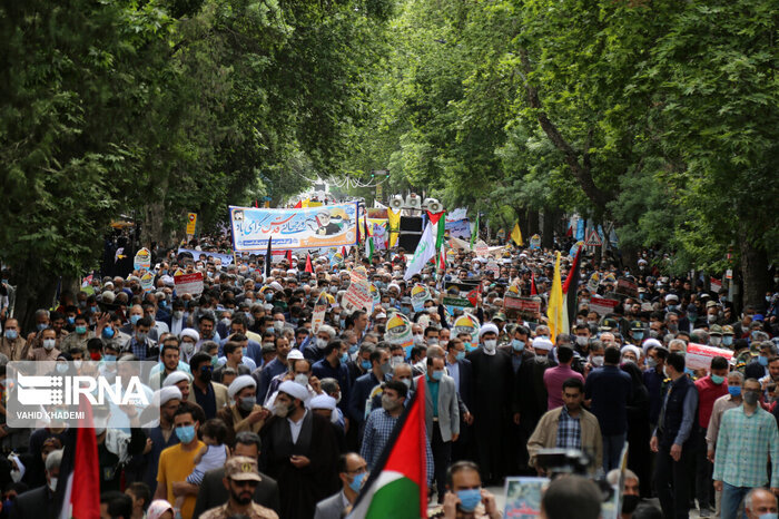 فرماندار مهریز: راهپیمایی روز جهانی قدس فریاد رهایی فلسطین است