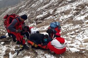 ۲ کوهنورد در ارتفاعات «پراو» کرمانشاه دچار حادثه شدند