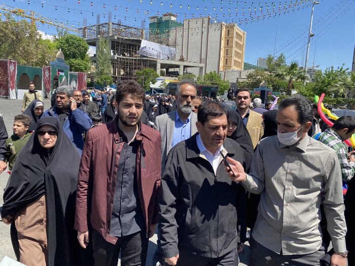 Der Marsch zum Internationalen Quds-Tag findet im ganzen Iran statt
