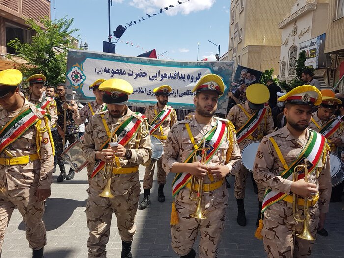 مردم قم با حضور در راهپیمایی روز قدس حماسه آفریدند