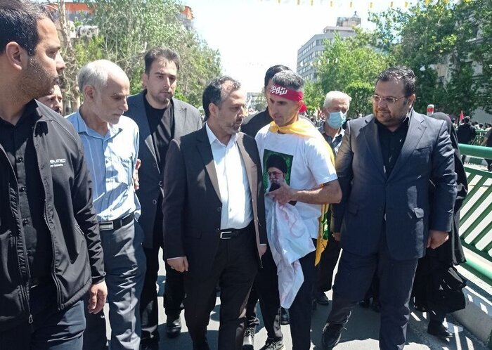 مسوولان در راهپیمایی روز قدس چه گفتند؟