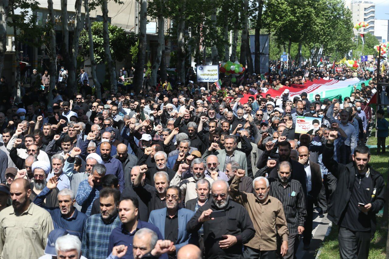 راهپیمایی روز قدس تا نابودی کامل رژیم صهیونیستی ادامه می‌یابد