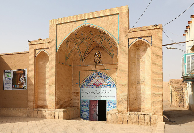 شهر زیرزمینی نوش آباد کاشان؛ مخفیگاهی در دل زمین