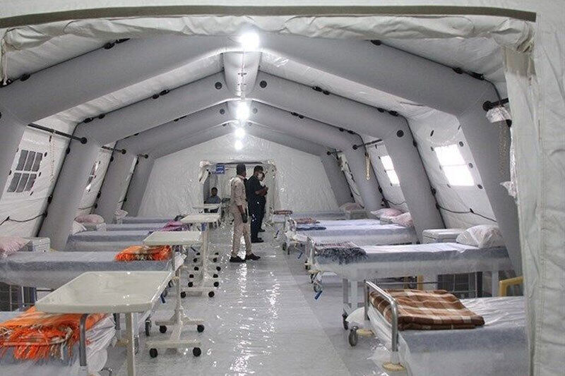 ۲۸۰۰ زائر از خدمات بیمارستان صحرایی ارتش در تمرچین بهره‌مند شدند