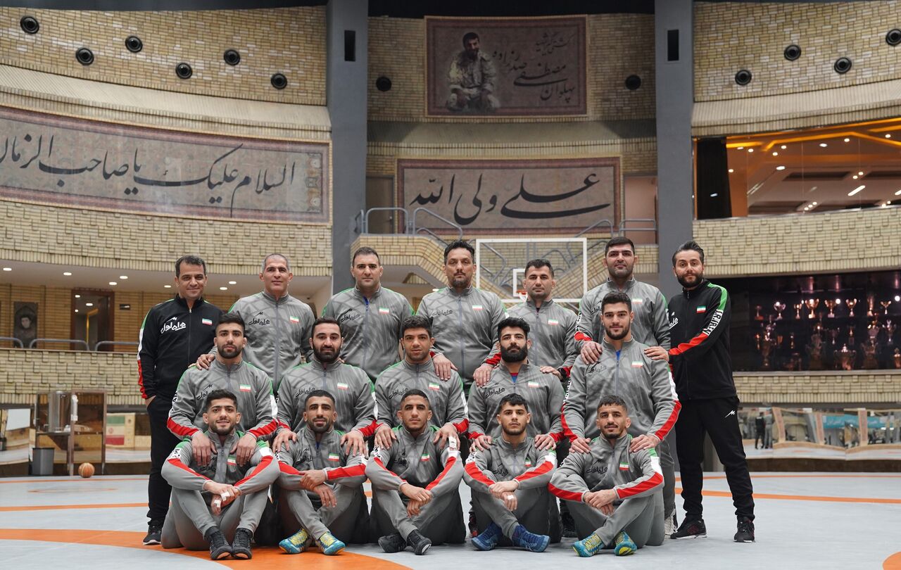 Iran’s freestyle team comes 3rd in Asia