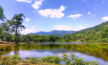 دریاچه عروس حلیمه جان؛طلوعهایی سرسبز و غروبهایی جادویی