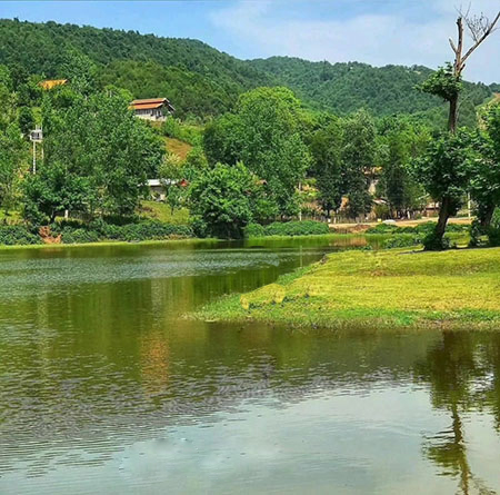 دریاچه عروس حلیمه جان؛طلوعهایی سرسبز و غروبهایی جادویی