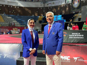 قضاوت ۲ داور تکواندو ایران در مسابقات قهرمانی جهان باکو