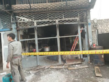 آتش‌سوزی کارگاه آبکاری در تهران ۶ مصدوم داشت