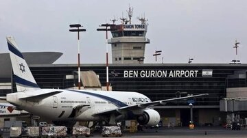جنگ، فرودگاه «بن گورین» را زمین‌گیر کرده است/ کاهش ۸۰ درصدی پروازها
