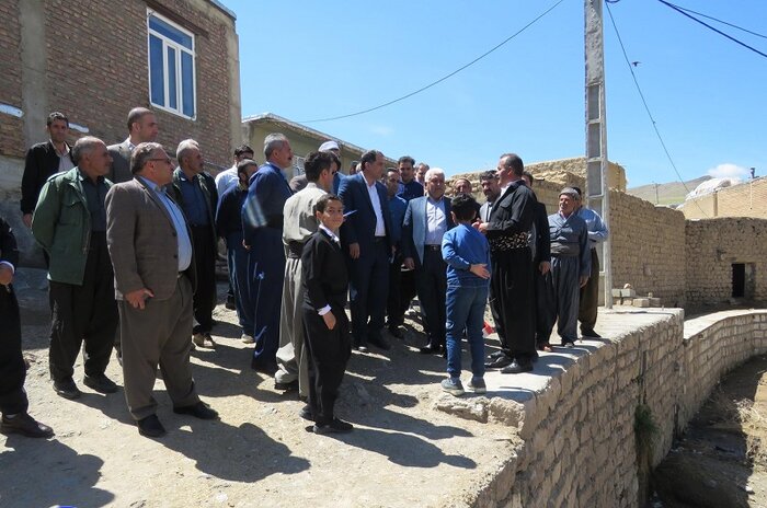 ۴۵ واحد مسکن روستایی در مهاباد افتتاح شد