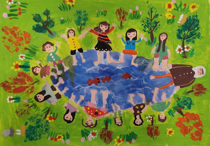 درخشش ۲ کودک نقاشِ استان فارس در مسابقات بین المللی ژاپن