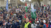 مسيرة حاشدة في لندن دعما للشعب الفلسطيني في يوم القدس العالمي