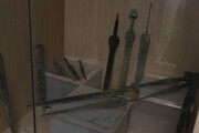 جنگ افزارهای دوره باستان در موزه رشت به نمایش درآمد