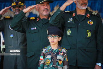 Army Day parade in Iran's Isfahan