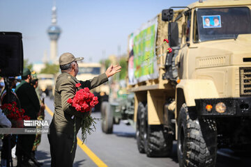 Army Day parade in Iran's Isfahan