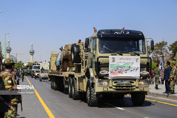 Army Day parade in Iran's Isfahan