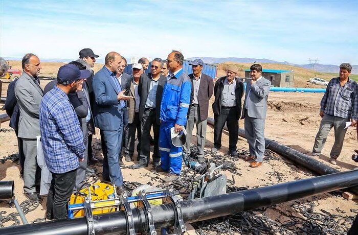 بهره مندی مردم میانه از آب شرب با کیفیت تا ۱۰ روز آینده + فیلم