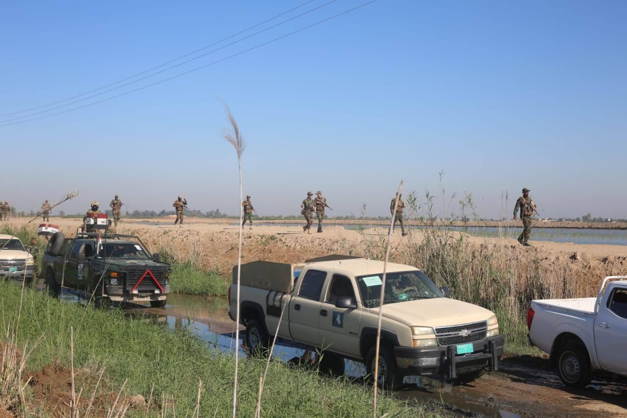 حشدالشعبی تدابیر امنیتی را در نوار مرزی عراق با سوریه تشدید کرد
