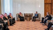 دیدار فرحان با اسد مثبت بود/ تاکید ریاض بر بازیابی نقش موثر سوریه
