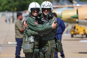 Iran's Army Air Force fighters' parade