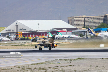 Iran's Army Air Force fighters' parade