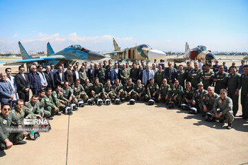 Iran's Army Air Force fighters' parade