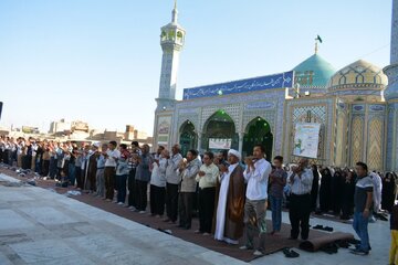  نماز عید فطر در 12 بقعه متبرکه‌ استان بوشهر برگزار می‎‌شود
