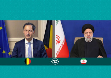 Iran-Belgique : le président Raïssi a mis l'accent sur le développement des liens dans divers domaines scientifiques, techniques, industriels et agricoles 

