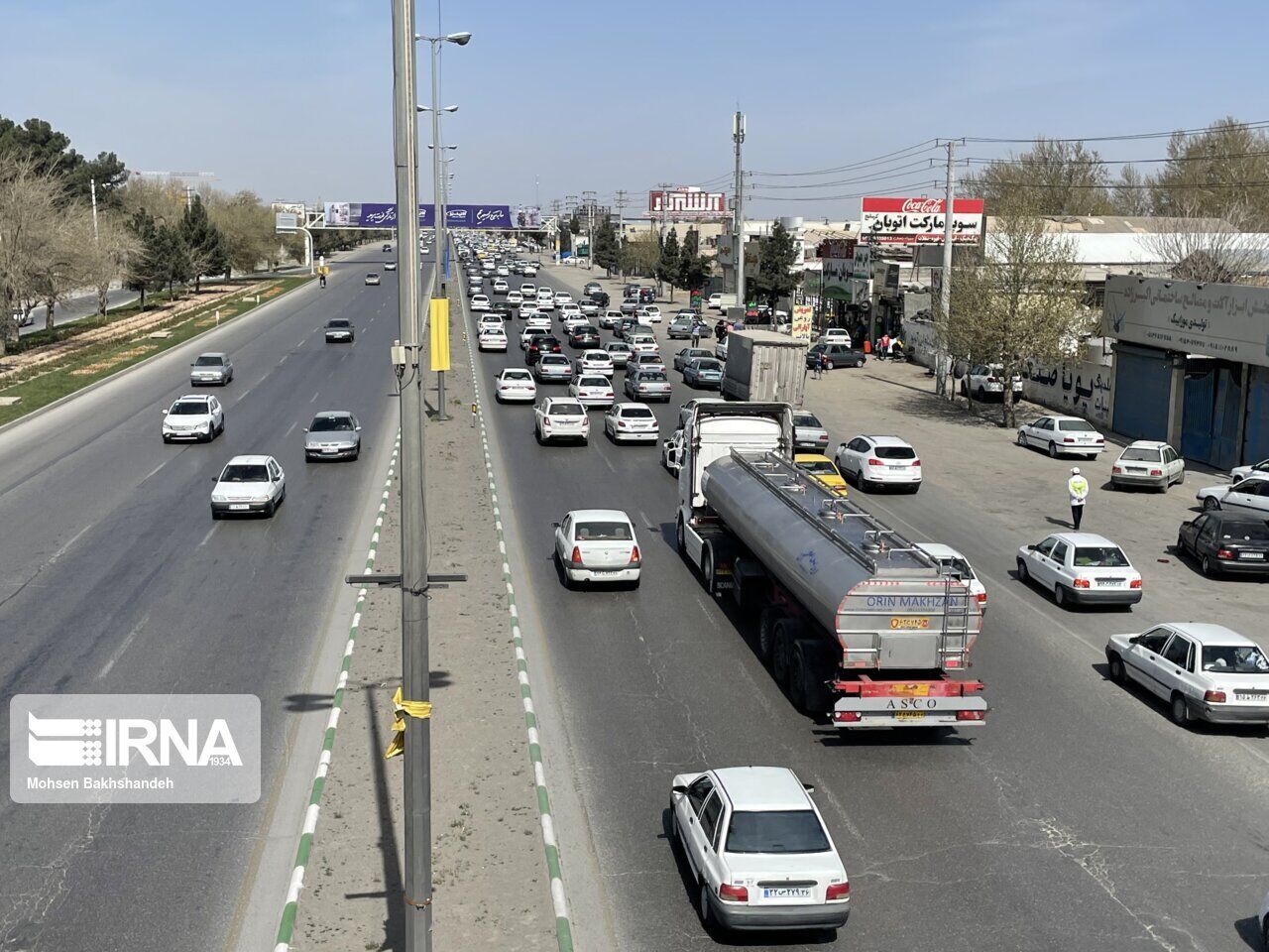 مسیر آزادراه تهران – پردیس بازگشایی شد