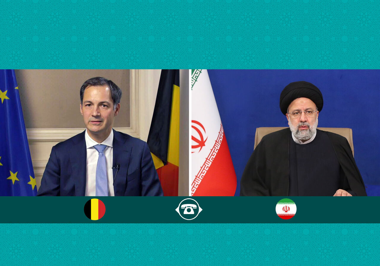 Raisi calls for expansion of Iran-Belgium collaboration 