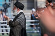 Ayatollah Khamenei leads Eid al-Fitr prayer in Tehran