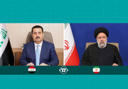 عراقی وزیراعظم کی ایرانی صدر کو عیدالفطر پر مبارکباد
