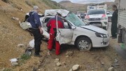 تصادف در جاده زنجان – بیجار یک فوتی و پنج مصدوم برجا گذاشت