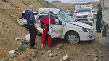 تصادف در جاده زنجان – بیجار یک فوتی و پنج مصدوم برجا گذاشت