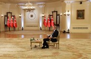 پخش زنده مصاحبه تلویزیونی اردوغان به دلیل کسالت او قطع شد