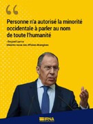 À l'Onu, Lavrov exhorte la « minorité occidentale » à respecter les autres pays