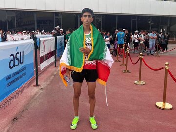 دوومیدانی نوجوانان آسیا؛ مدال برنز ماده ۱۵۰۰ متر به نماینده ایران رسید
