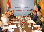 ایران اور بھارت کے وزرائے دفاع کی ملاقات