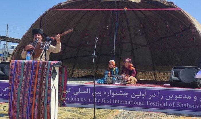 نخستین جشنواره بین‌المللی کوچ عشایر شاهسون در جعفرآباد مغان آغاز شد