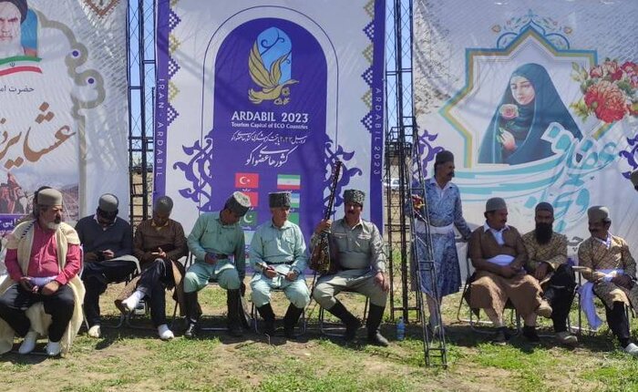 نخستین جشنواره بین‌المللی کوچ عشایر شاهسون در جعفرآباد مغان آغاز شد