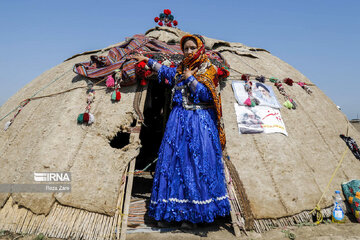 Le premier festival des nomades Shahsavan a eu lieu vendredi soir (28 avril 2023) à Jafarabad de la région Moghan, dans la province turcophone d'Ardabil, au nord-ouest de l’Iran, avec la présence de Seyyed Ezzatullah Zarghami, ministre du Patrimoine culturel, du Tourisme et de l'Artisanat, et des ambassadeurs de l'ECO (l’Organisation de coopération économique). (Photo : Reza Zare)