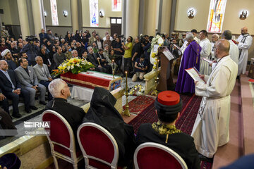 Funeral ceremony of an Iranian war-time soldier buried after 39 yrs