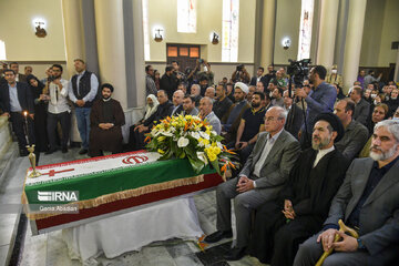 Funeral ceremony of an Iranian war-time soldier buried after 39 yrs