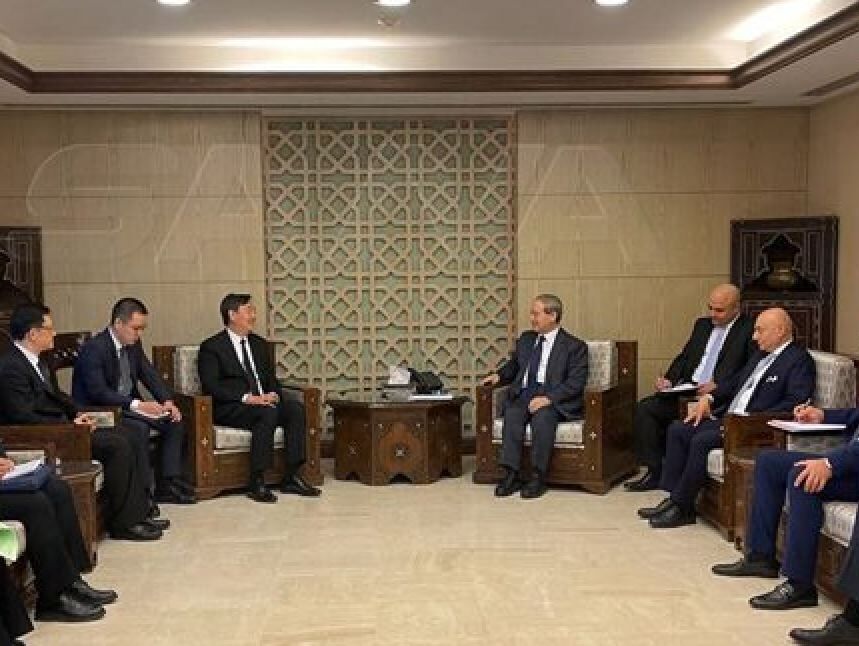 فرستاده ویژه چین با رئیس جمهور و وزیر خارجه سوریه دیدار کرد