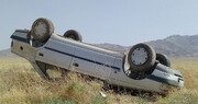 واژگونی خودرو در محور سلسله - خرم آباد یک فوتی برجا گذاشت