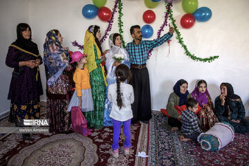 Iran Bakhtiari Nomads wedding ceremony