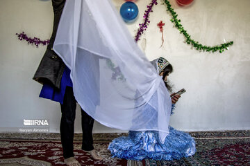 Iran Bakhtiari Nomads wedding ceremony