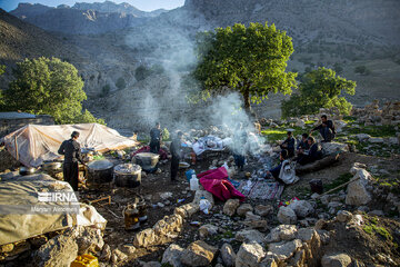 Iran Bakhtiari Nomads wedding ceremony