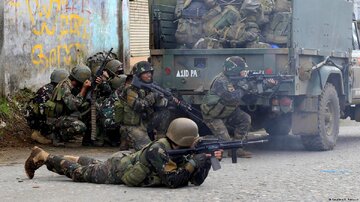 ۹ شبه نظامی فیلیپینی در درگیری با ارتش کشته شدند